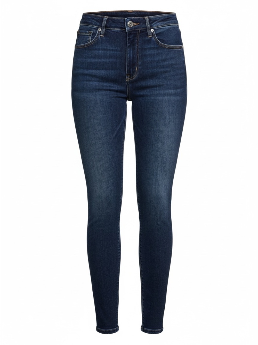 Good American Deep Indigo High-Rise Skinny Jeans